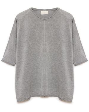 Peraluna Helion Loose Fit Knit Sweater - Gray