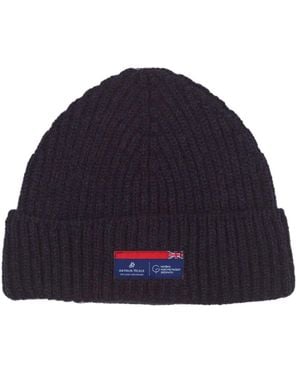 Arthur Beale Maritime Beanie - Blue