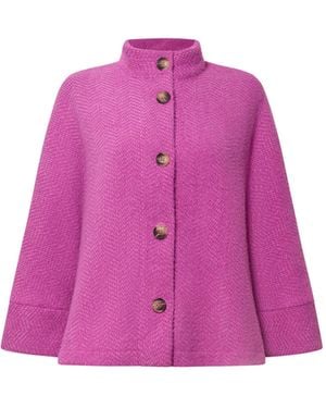 James Lakeland Batwing Jacket - Pink