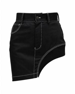 Gao Republic Skirt Mini Side Cut-Out - Black