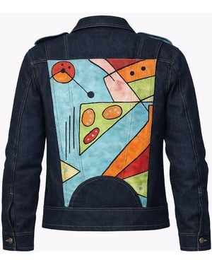 Zasta Studio Denim Wearable Article J Denim Jacket - Blue