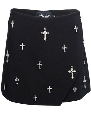 Vazaf Saint Skort - Black