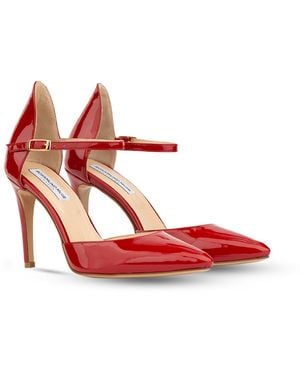 Rosamund Muir London Lumina Patent Heels - Red