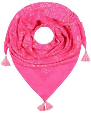 Mercy Delta Cashmere Square Capri Fragola - Pink