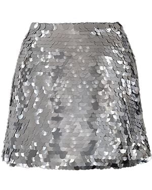 Anse Victorin Cindy High Waisted Skirt - Gray