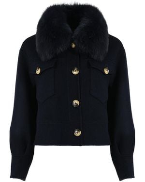 Hortons England Hampstead Cashmere Jacket - Black