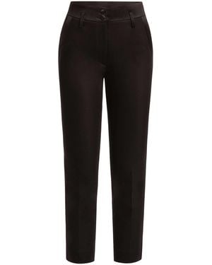 Tia Dorraine Chic Impressions Slim-fit Pants - Black