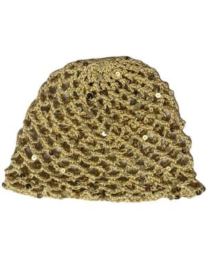 Springmoonatelier Handmade Mesh Summer Hat – Sparkling Beach And Festival Hair Accessory - Green