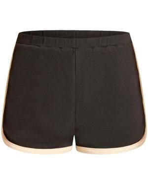Known Supply Piped Athletic Shorts - Black