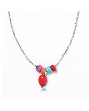 Pinnole Let's Celebrate Necklace - Metallic