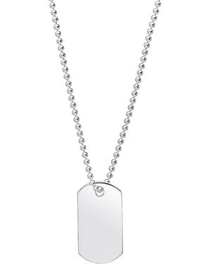 Kaizarin Sterling Dog Tag - Metallic