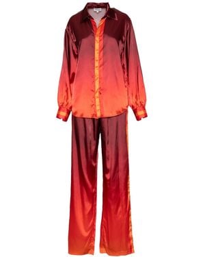 Ofuure Dawn Pant Set - Red