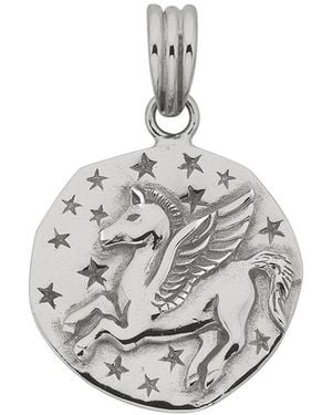 Zoe & Morgan Pegasus Charm - Metallic