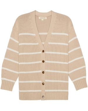 Ellsworth & Ivey Neutrals Elizabeth Knit Cardigan - Natural