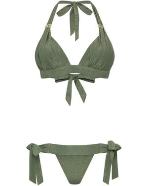 Leyla Maya Ltd Annie & Natasha Bikini Set - Green