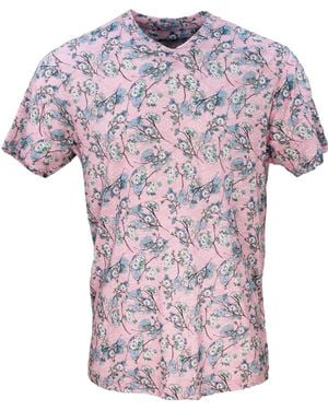 lords of harlech Maze Blossom Canvas - Pink