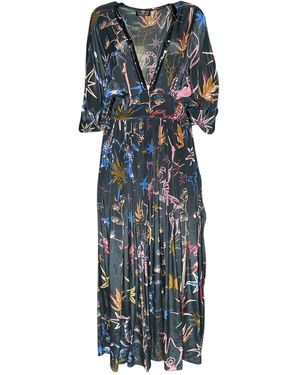 Any Old Iron Ghost Rider Maxi Dress - Multicolour