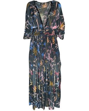 Any Old Iron Ghost Rider Maxi Dress - Multicolour