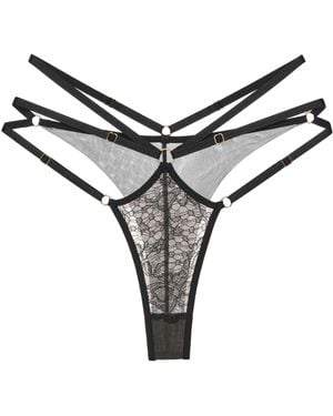 Perilla Lingerie Madone Knicker - Grey