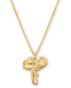 EVA REMENYI Euphoria Elephant Necklace 14K - Metallic