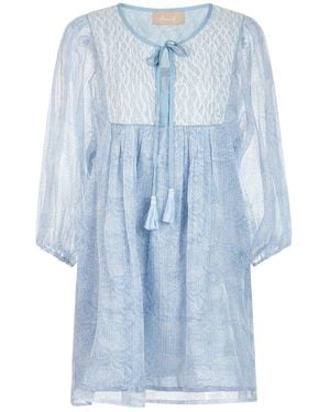 Liminal Nora Tunic Dress - Blue