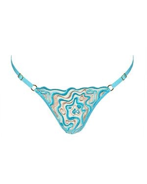 Somewhere Never Give Me A Swirl String - Blue
