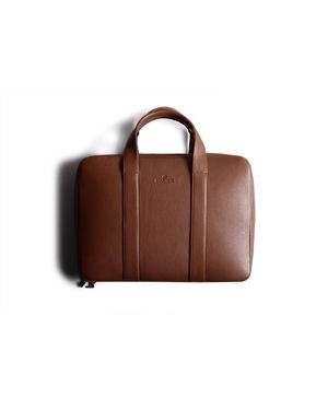 Harber London Laptop Briefcase - Brown