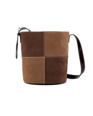 Mkf Collection - J'omor Arianna Bucket Bag - Brown