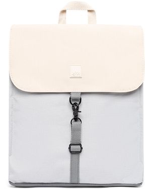 Lefrik Handy Mini Backpack Concrete Block - White