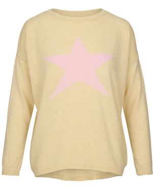 At Last Cashmere Mix Jumper - White