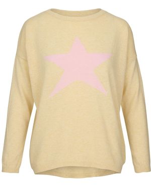 At Last Cashmere Mix Jumper - White