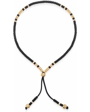 Nialaya Beaded String Bracelet - Brown