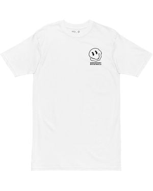 Anchor and Crew Gustatory Originals Have A Nice Day Heavy Cotton Embroidered T-Shirt - White