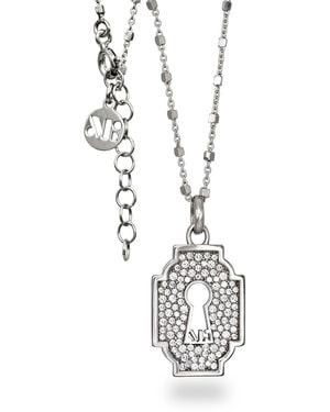 Myrto Katramadou Jewellery Unlocked Lock Necklace - Metallic
