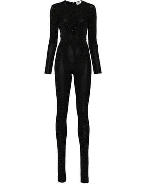Nissa Embellished Jumpsuit - Black