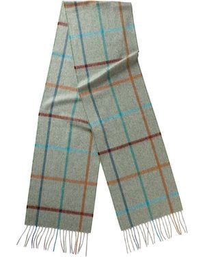 Kinalba Oban Fala Lovat Cashmere Scarf - Green