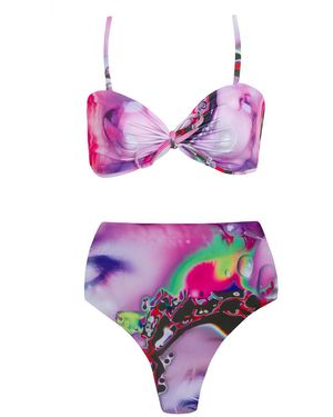 Paloma Lira Three Way Punk Kiss Tender - Purple