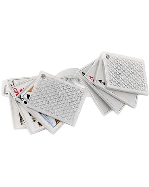 Tateossian Playing Card Cufflinks - White