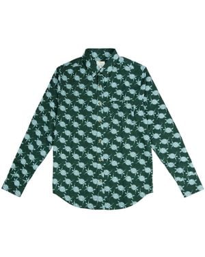 ALOFT Opal Turtle Beach Shirt - Green
