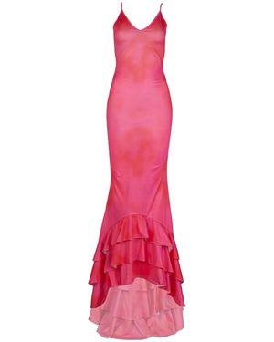 Herfetch Maxi Damn Dress-Multi - Pink
