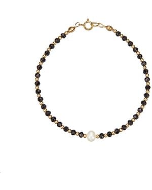 Lily & Roo Spinel Gemstone Bracelet - Metallic