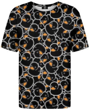 Aloha From Deer Rubber Duck T-Shirt - Black