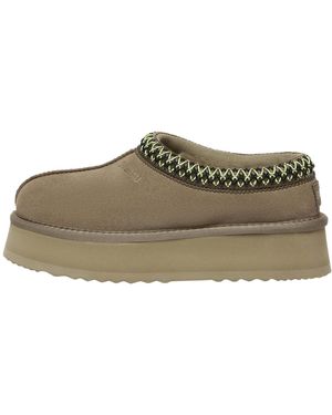 EverAu Australia Wonga Leather Slippers - Green