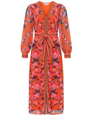 Raishma Athena Dress - Red