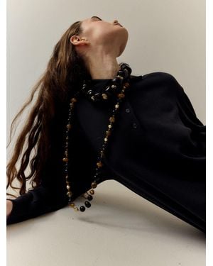 Sita Nevado Al Vespre Necklace - Black