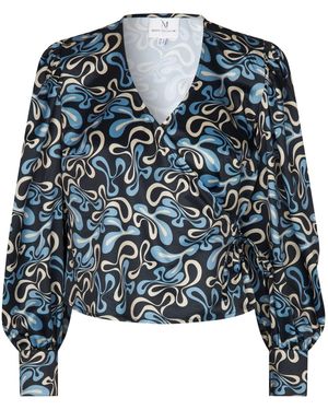 Mary Dickow Helene Blouse - Blue