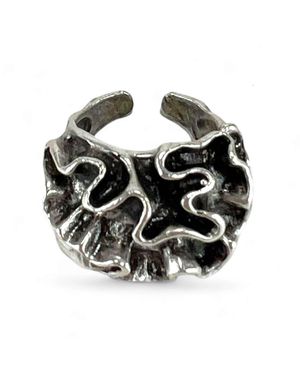 By Virgo Nymera Antique Ring - Metallic