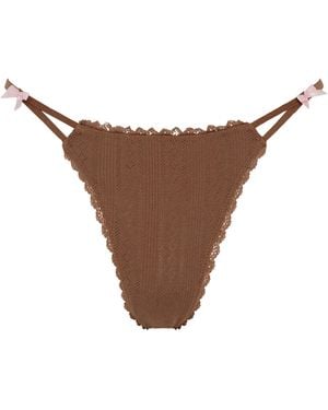 Wild Lovers Therese Thong - Brown
