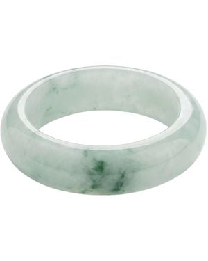seree Koi Mottled Green, Grey, Grey, Grey, Grey, Grey Jade Ring