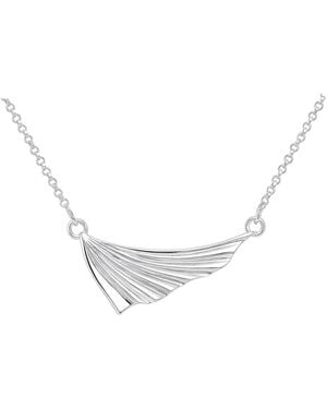 Janus Edinburgh Selkie Fish Fin Mini Necklace - Metallic